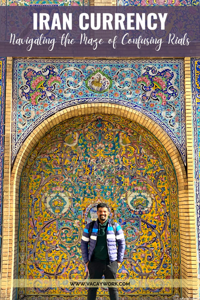 Vibrant mosaic glass tiles forming an intricate pattern at Golestan Palace.