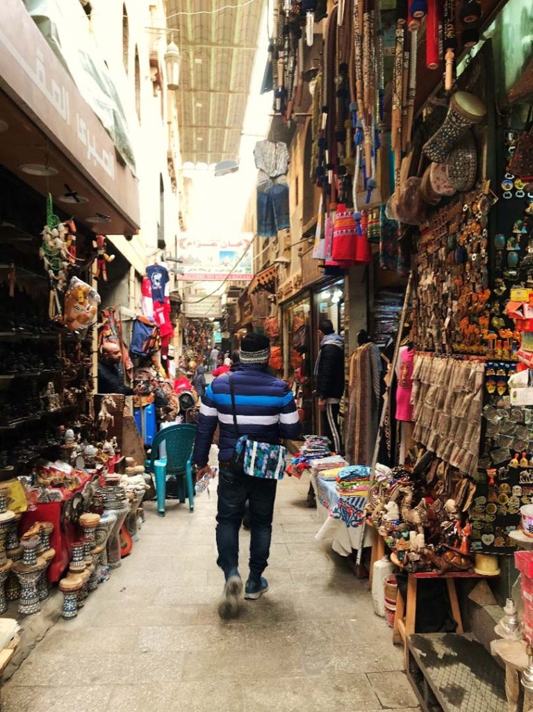 Colouful narrow alleys of Old Cairo
