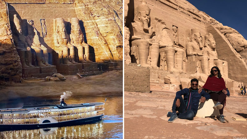 abu simbel in death on the nile versus rea;ity